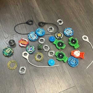 Beyblade Burst Parts Lot Tops Launchers Ripcords
